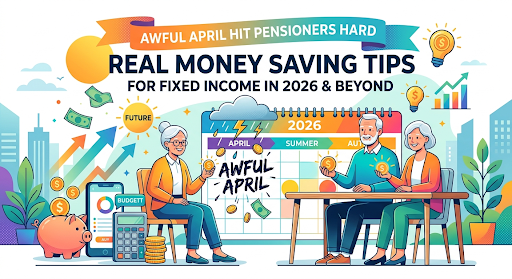 Saving money after Awful April 2026— these money saving tips will help pensioners protect their pension all year round.