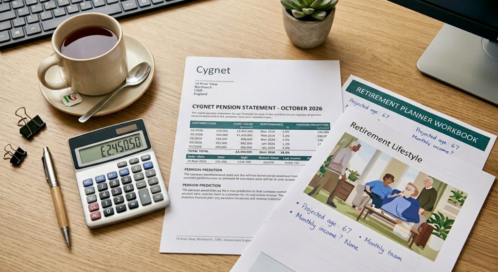 Pension statements used as proof of income for a remortgage in retirement